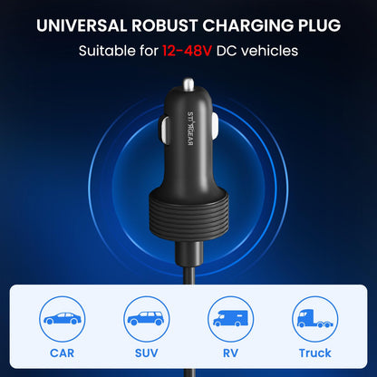 Starlink Mini 12V Power Cable 10FT | Heavy Duty Car Charger to DC Adapter - starlink6.com