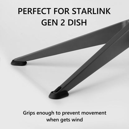 Starlink Gen 2 Dish Stand Pad Set – 6 Pcs Anti-Scratch Silicone Base Protectors - starlink6.com