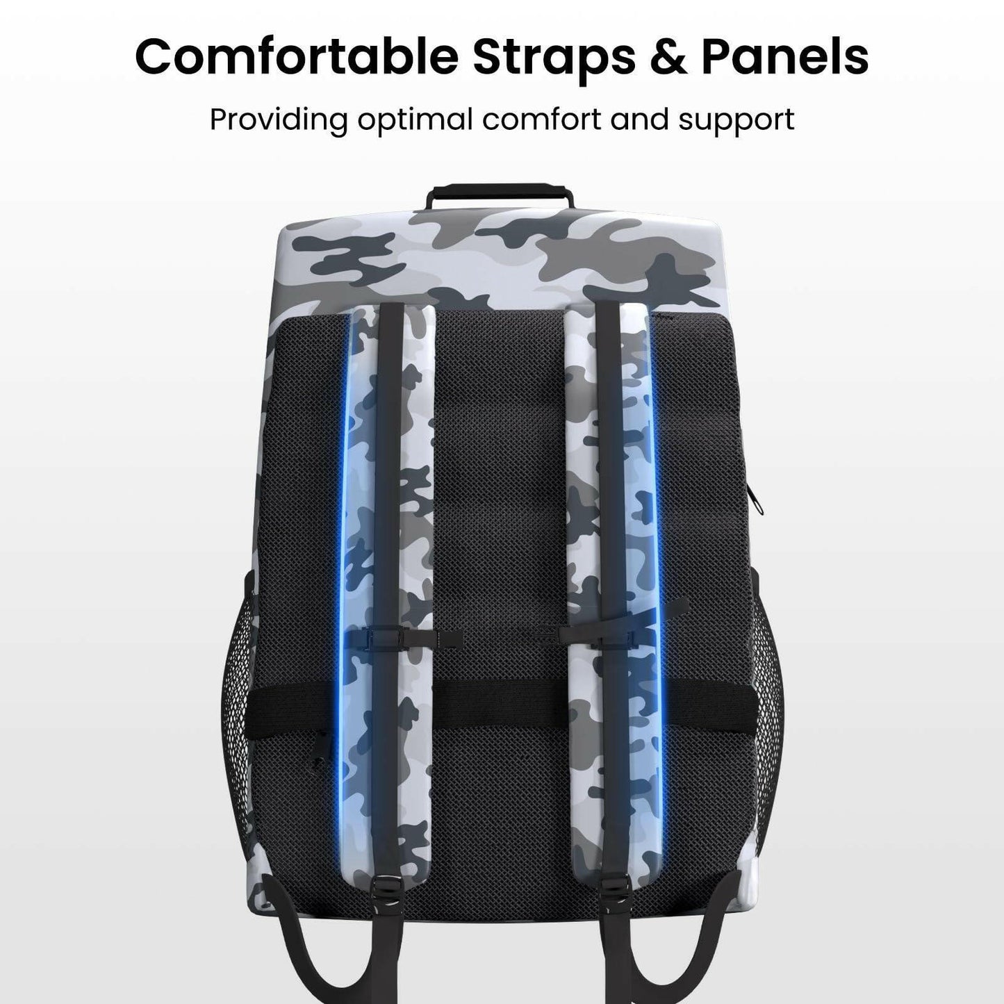 Starlink Gen 2 Travel Backpack, Waterproof Hard Case with Removable Camo Outer Pocket - starlink6.com