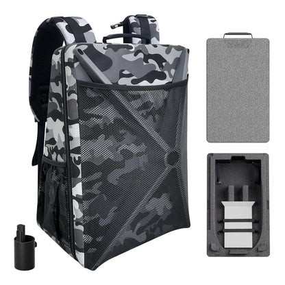 Starlink Gen 2 Travel Backpack, Waterproof Hard Case with Removable Camo Outer Pocket - starlink6.com