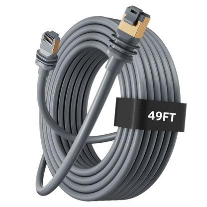 Starlink Gen 3/Mini Ethernet Extension Cable – Waterproof Outdoor Cable, Gray - starlink6.com